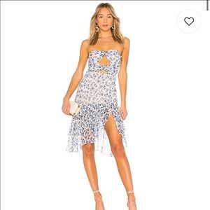 Majorelle midi dress
